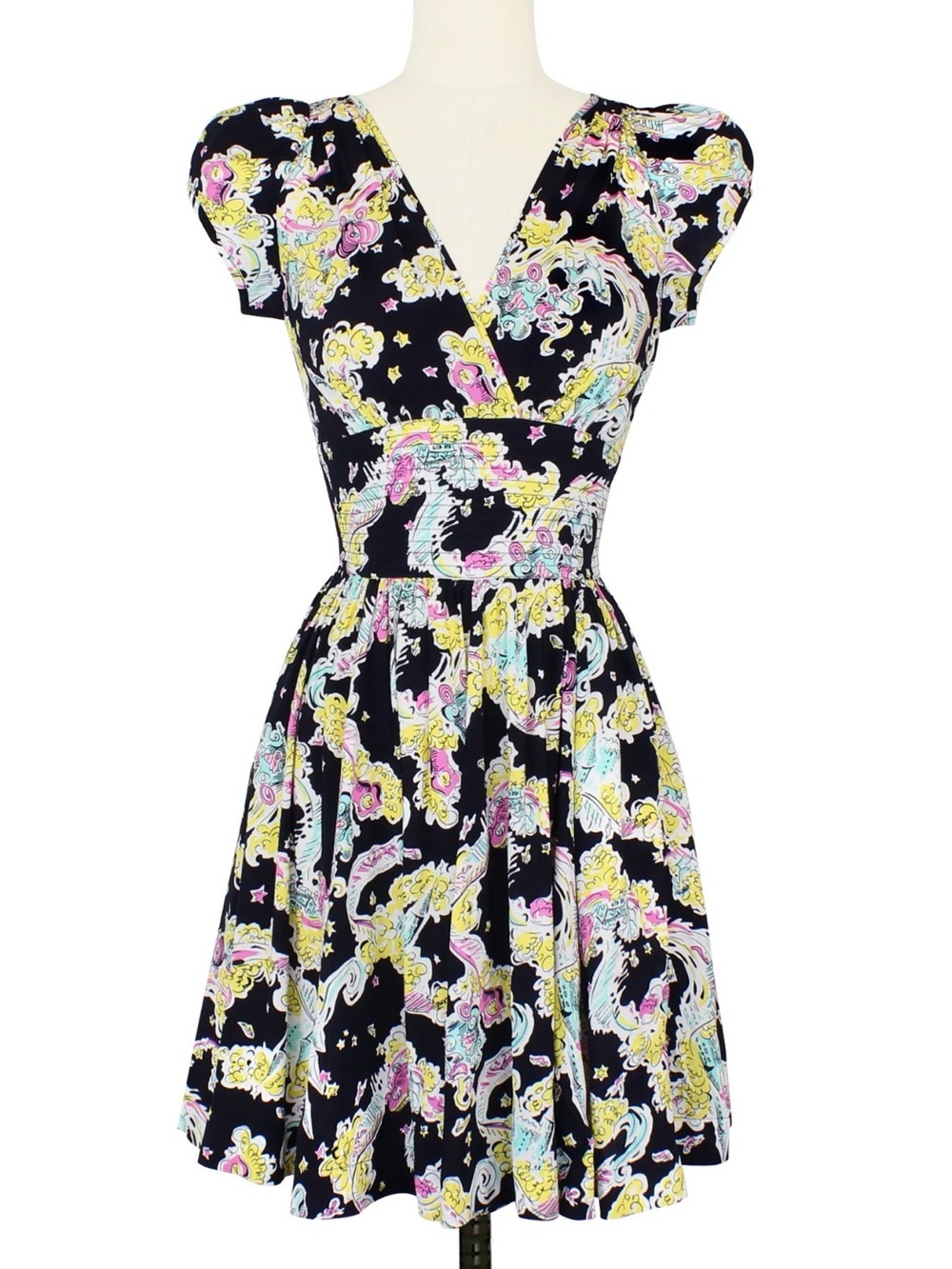 Trashy Diva Mini Doll Cinderella Print Dress